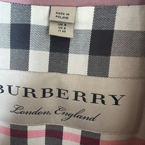 BURBERRY Classic Trench coat Pink - Picture 7 of 10